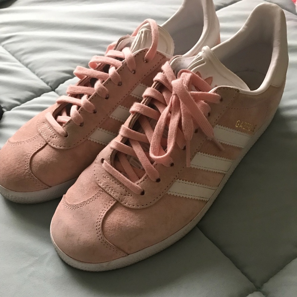 Rose gold Adidas